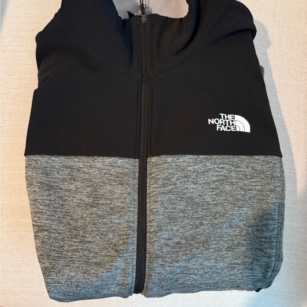 The North Face Kids Black and Gray Jacket